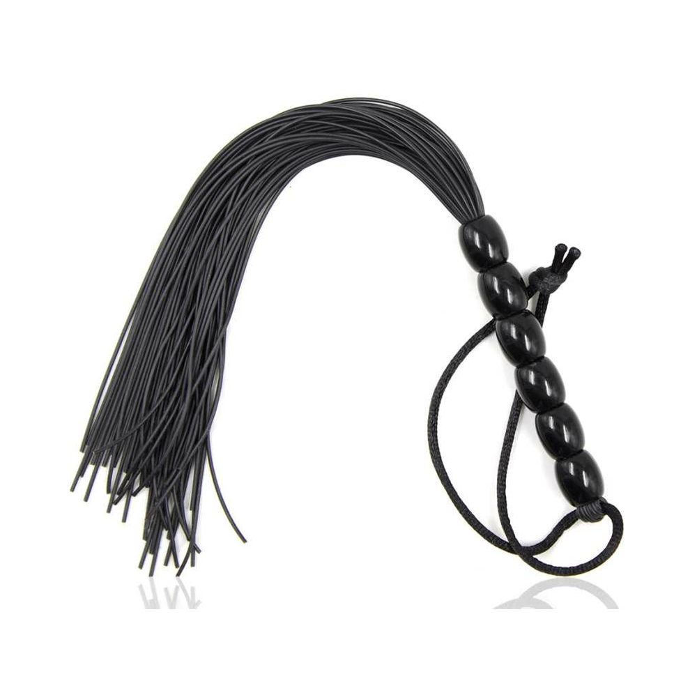 FLOGGER OHMAMA FETISH CON MANICO IN SILICONE NERVATO 22 CM