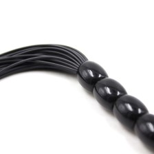 FLOGGER OHMAMA FETISH CON MANICO IN SILICONE NERVATO 22 CM