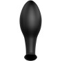 PRETTY LOVE - PLUG ANAL FORME DANCRE SILICONE 12 MODES DE VIBRATION NOIR
