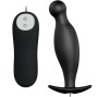 PRETTY LOVE - PLUG ANAL EN SILICONE 12 MODES DE VIBRATION NOIR