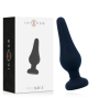 INTENSE - ANAL PLUG PIPO S BLACK SILICONE 9.8 CM