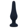 INTENSE - ANAL PLUG PIPO S BLACK SILICONE 9.8 CM