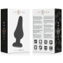 INTENSE - ANAL PLUG PIPO L BLACK SILICONE 13 CM