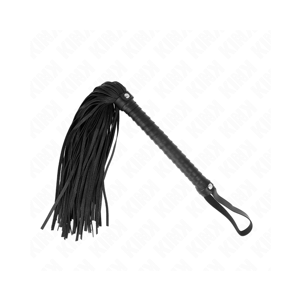 KINK - WHIP WITH BLACK TEXTURED HANDLE 48.5 CM