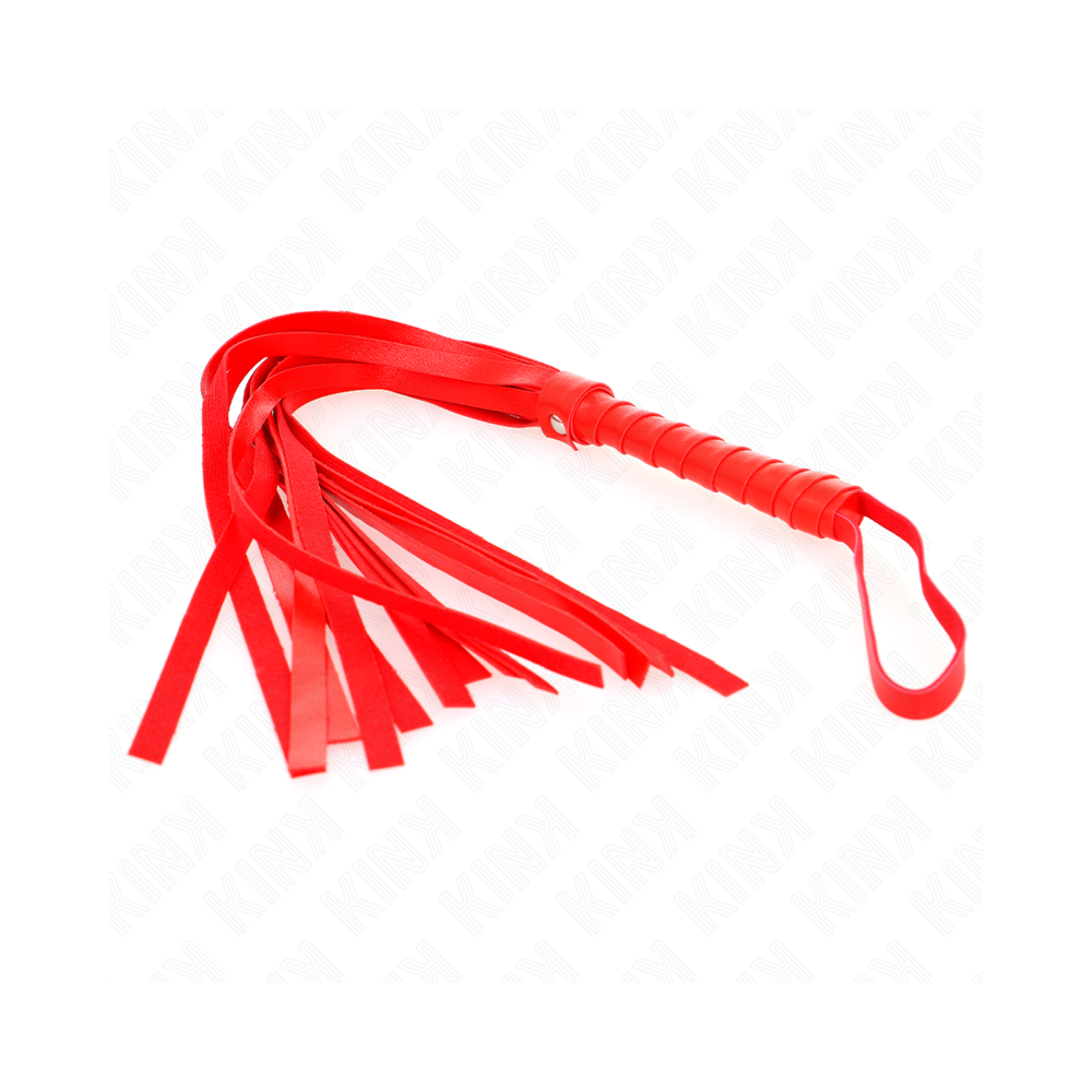 KINK - FOUET SIMPLE ROUGE 45 CM