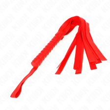 KINK - FOUET LARGE QUEUE ROUGE 48,5 CM