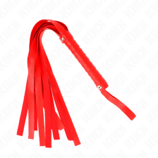 KINK - FOUET LARGE QUEUE ROUGE 48,5 CM