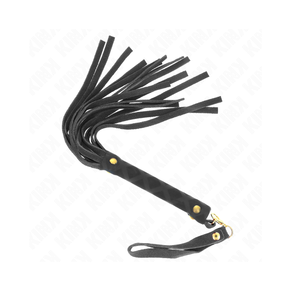 KINK - BLACK SUEDE MINI WHIP 30 CM