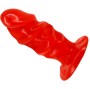 BAILE - UNISEX ANAL PLUG WITH RED SUCTION CUP