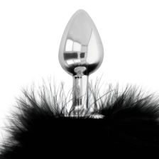 DARKNESS - EXTRA FEEL BUNNY TAIL BUTTPLUG 7 CM