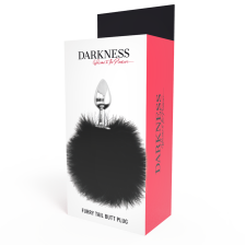DARKNESS - EXTRA FEEL BUNNY TAIL BUTTPLUG 7 CM