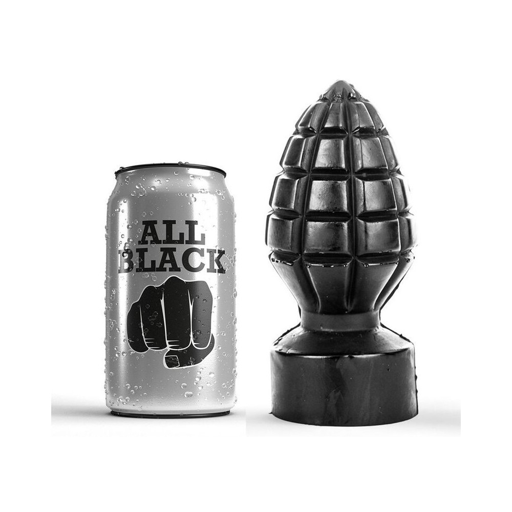 ALL BLACK - PLUG ANAL 14 CM