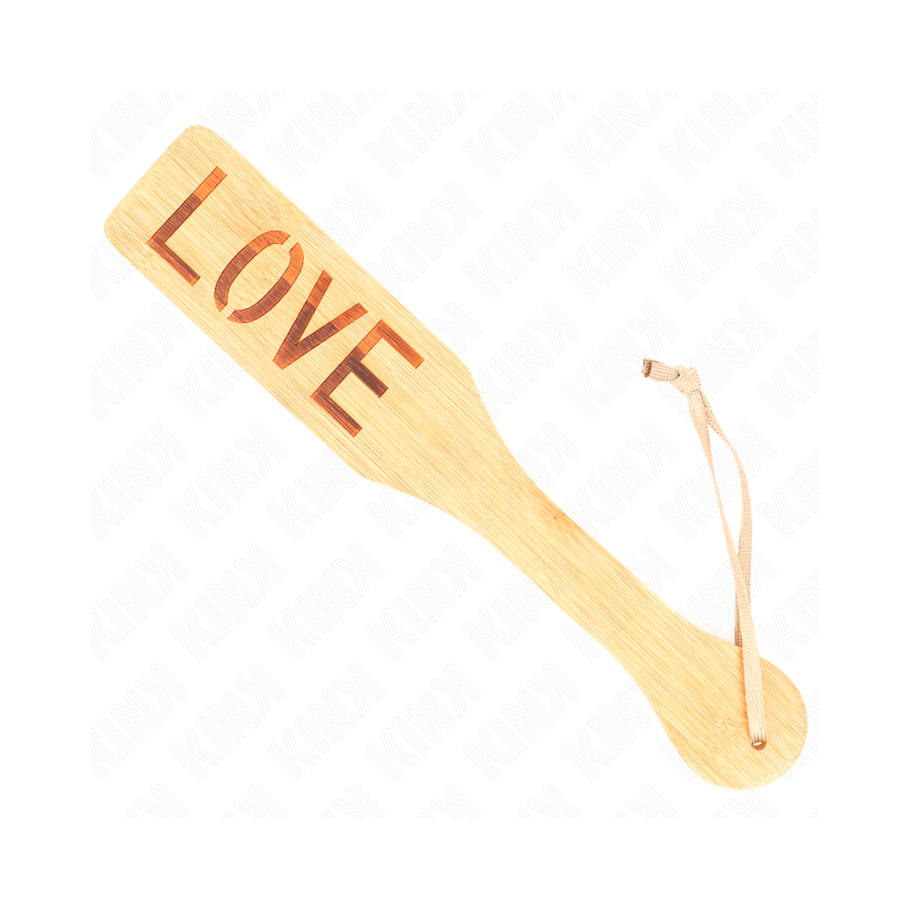 KINK - BAMBOO PALETTE WORD LOVE 32 X 5.5 CM