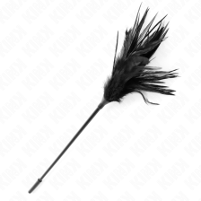 KINK - PLUSIEURS PLUMES DE CHATOUILLES NOIRES 45 CM