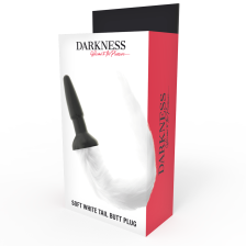 DARKNESS - TAPPO IN SILICONE TAIL BUTT BIANCO