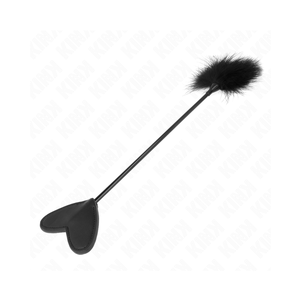 KINK - PLUMES TICKLE AVEC PAGAIE COEUR 31 CM