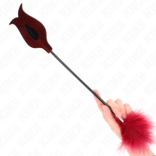 KINK - TICKLE FEATHERS WITH ROSE-SHAPED PADDLE 8 CM