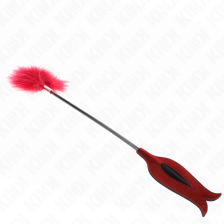 KINK - TICKLE FEATHERS WITH ROSE-SHAPED PADDLE 8 CM