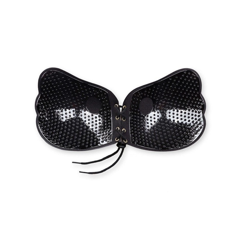 BYE-BRA - LACE-IT RENFORCEMENT PUSH-UP NOIR BONNET B