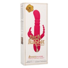 CALEXOTICS - JACK FANTASY DREIFACH BEHEIZTER VIBRATOR RABBIT ROSA