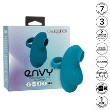 CALEXOTICS - ENVY MASSAGGIATORE PALLA ROTANTE PORTATILE 7 VIBRAZIONI BLU