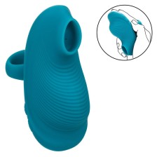 CALEXOTICS - ENVY HANDHELD ROLLING BALL MASSAGER 7 VIBRAÇÕES AZUL