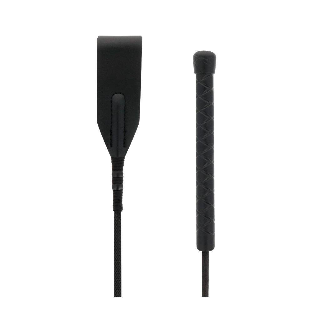 DARKNESS - RIDING CROP BLACK 45 CM