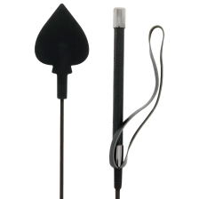 DARKNESS - RIDING CROP BLACK SILICONE