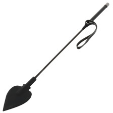 DARKNESS - RIDING CROP BLACK SILICONE