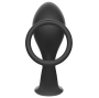 ADDICTED TOYS - ANAL PLUG WITH BLACK SILICONE RING