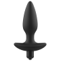 ADDICTED TOYS - MASSAGER PLUG ANALE CON VIBRAZIONE NERA