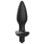 ADDICTED TOYS - MASSAGER PLUG ANAL COM VIBRAO PRETO