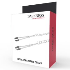 DARKNESS - METAL LONG NIPPLE CLAMS