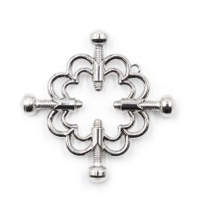 OHMAMA FETISH - METALLIC NIPPLE CLAMPS FLOWER