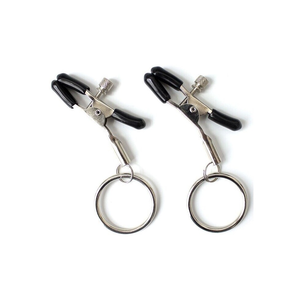 OHMAMA FETISH - NIPPLE CLAMPS WITH RINGS