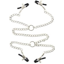 OHMAMA FETISH - 4 CHAIN NIPPLE CLAMPS