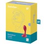 SATISFYER - BOUCHON VIBRANT BACKDOOR LOVER ROUGE