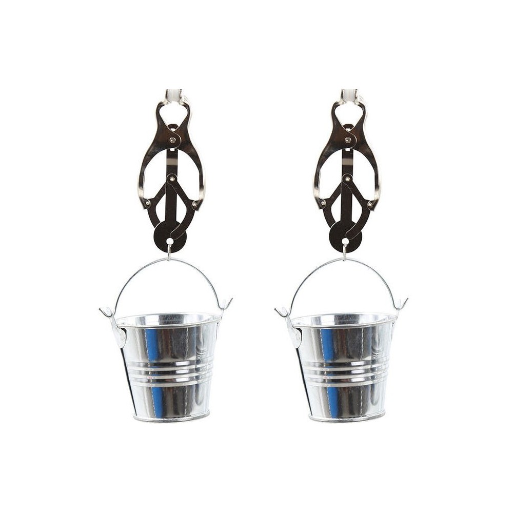 OHMAMA FETISH NIPPLE CLAMPS WITH BUCKETS