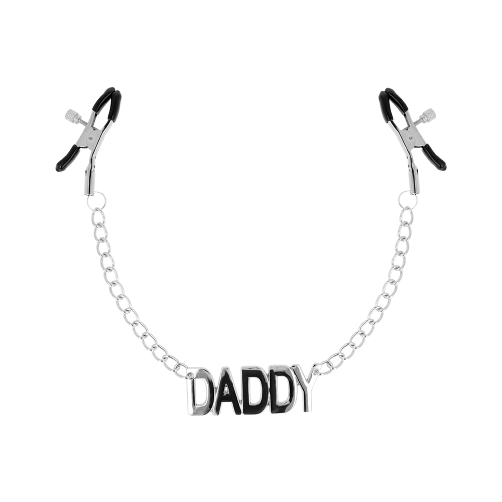 OHMAMA FETISH NIPPLE CLAMPS WITH CHAINS - DADDY