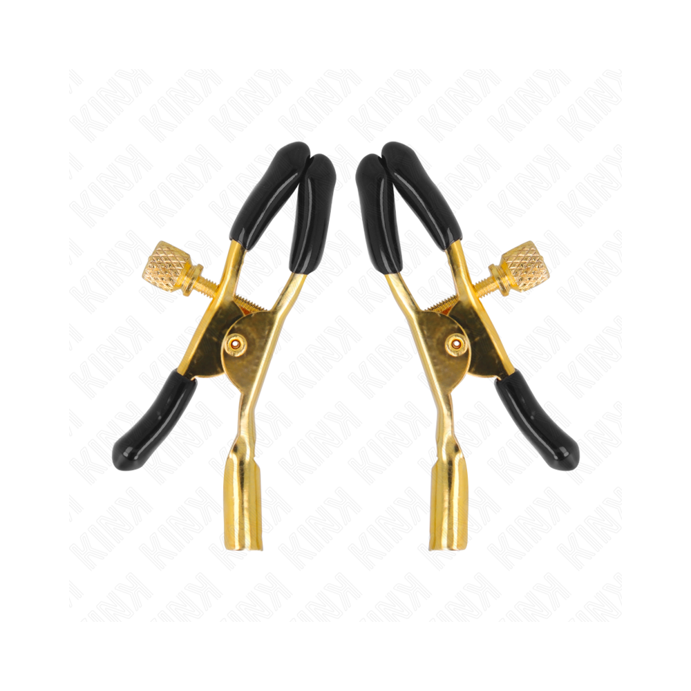 KINK - GOLD NIPPLE CLAMPS 6 CM