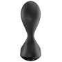 SATISFYER - APLICATIVO DE PLUGUE VIBRATÓRIO SWEET SEAL PRETO