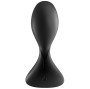 SATISFYER - TRENDSETTER VIBRATING PLUG APP BLACK
