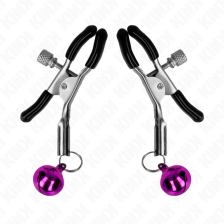 KINK - PURPLE SINGLE BELL NIPPLE CLAMP 6 CM