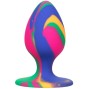 CALEXOTICS - CHEEKY MÉDIO TIE-DYE PLUG ANAL