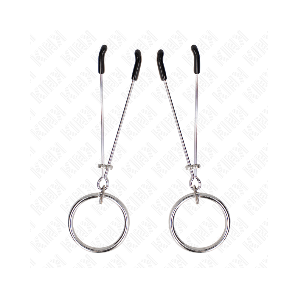 KINK - THIN NIPPLE CLAMPS WITH O-RING 7 CM