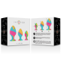 INTENSE - MULTICOLOR SILICONE PLUG SET