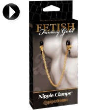 FETISH FANTASY GOLD - NIPPLE CLAMPS