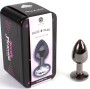 SECRETPLAY - PLUG ANAL DE GUNMETAL TAMANHO PEQUENO 7 CM