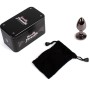 SECRETPLAY - PLUG ANAL DE GUNMETAL TAMANHO PEQUENO 7 CM