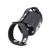 OHMAMA FETISH - COCK CAGE WITH BALL DIVIDE STRAP